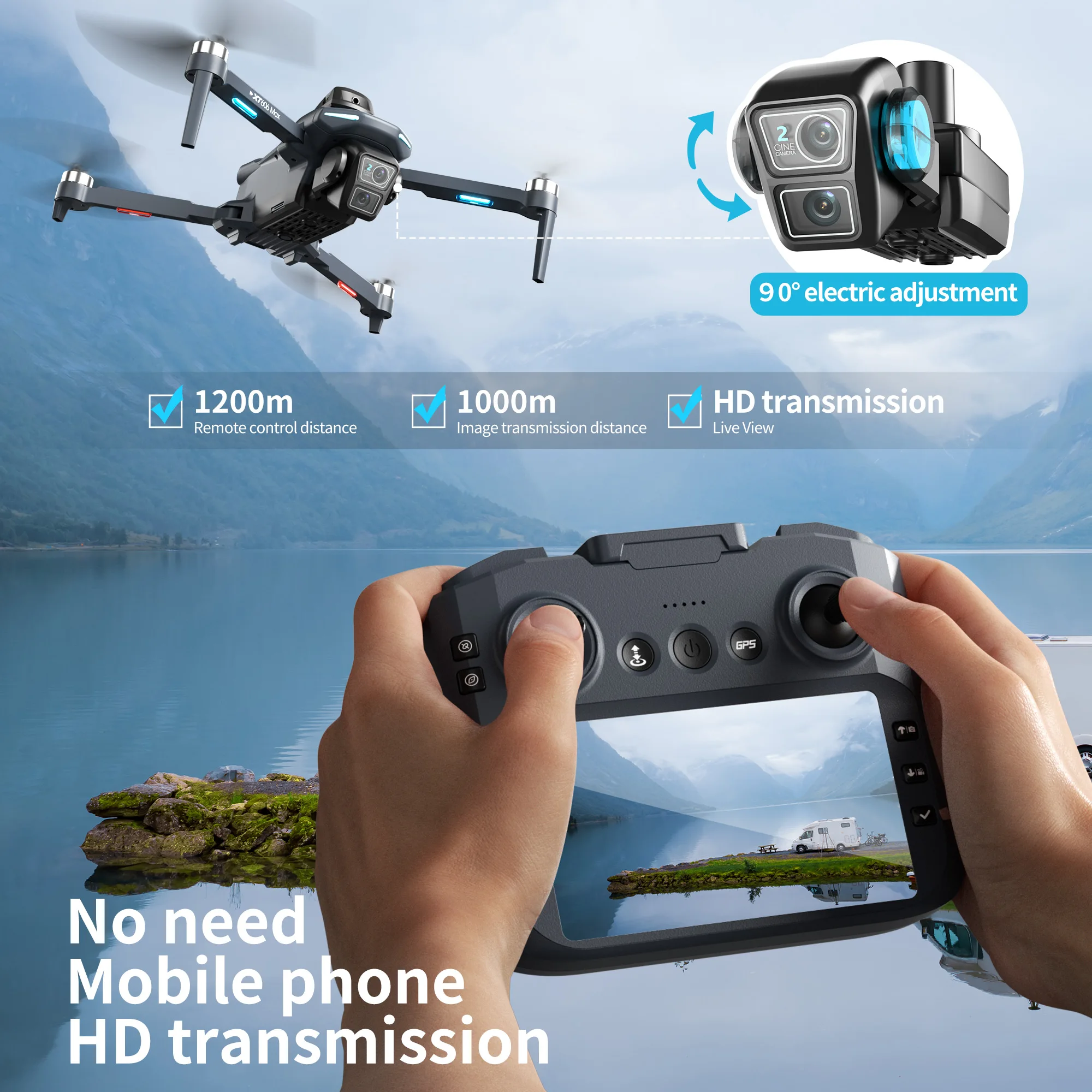 Drone Original XT606 Professio - Drone Photogrammetry avis et prix