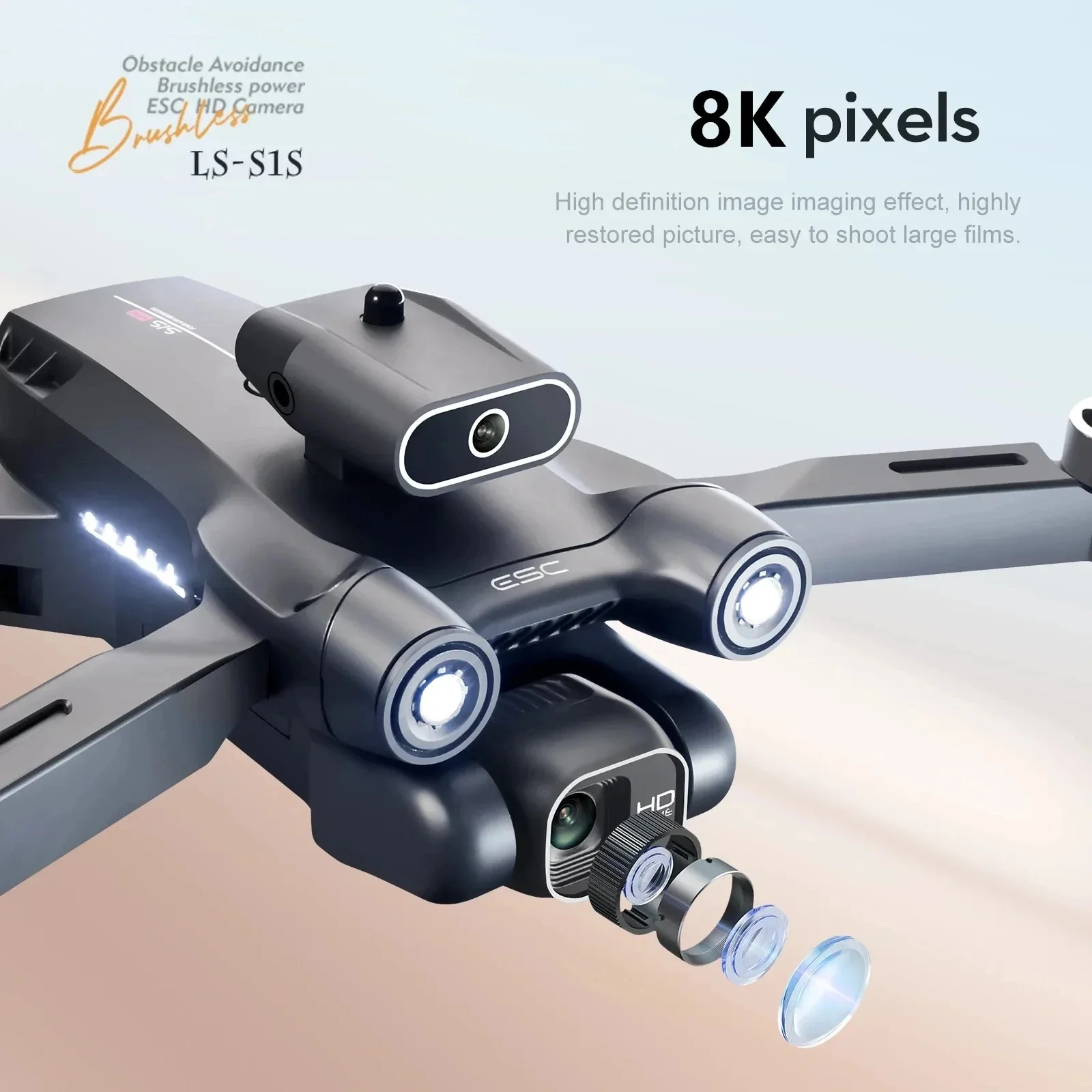 S1S 5G GPS Drone Caméra 8K, Mo - Drone Cinematic avis et prix