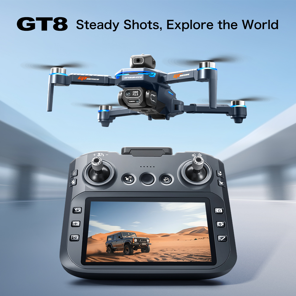 Drone pliable GT8 Max 8K HD pr - Drone Photogrammetry avis et prix