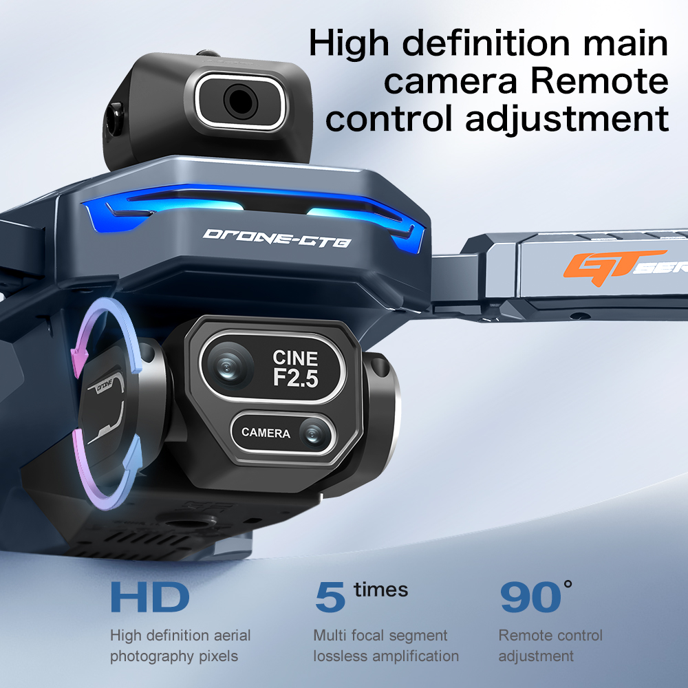 NOUVEAU Drone RC GT8 HD 4K Pro - Drone Photogrammetry avis et prix