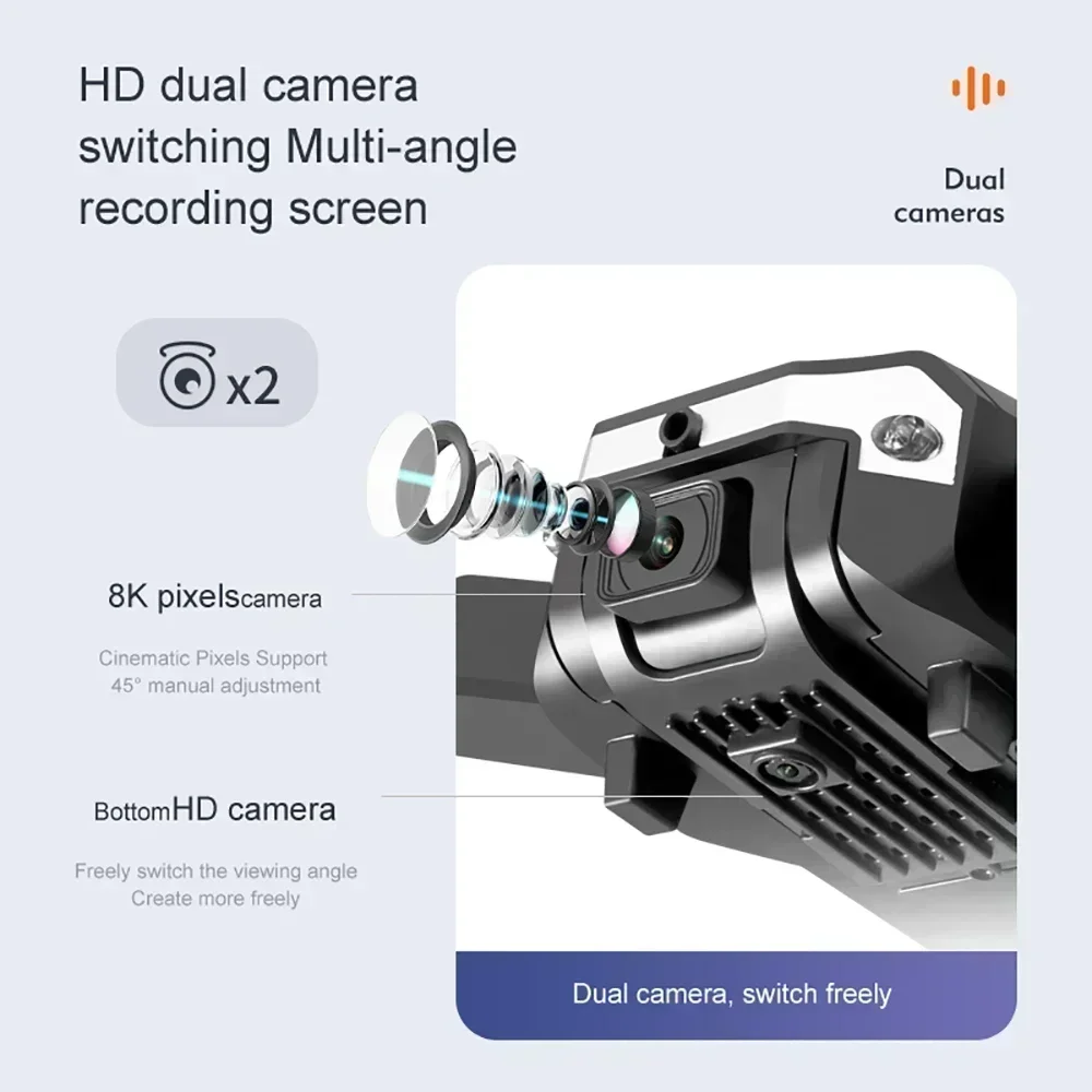 Drone G6 Pro 8K à double camér - Drone Cinematic avis et prix