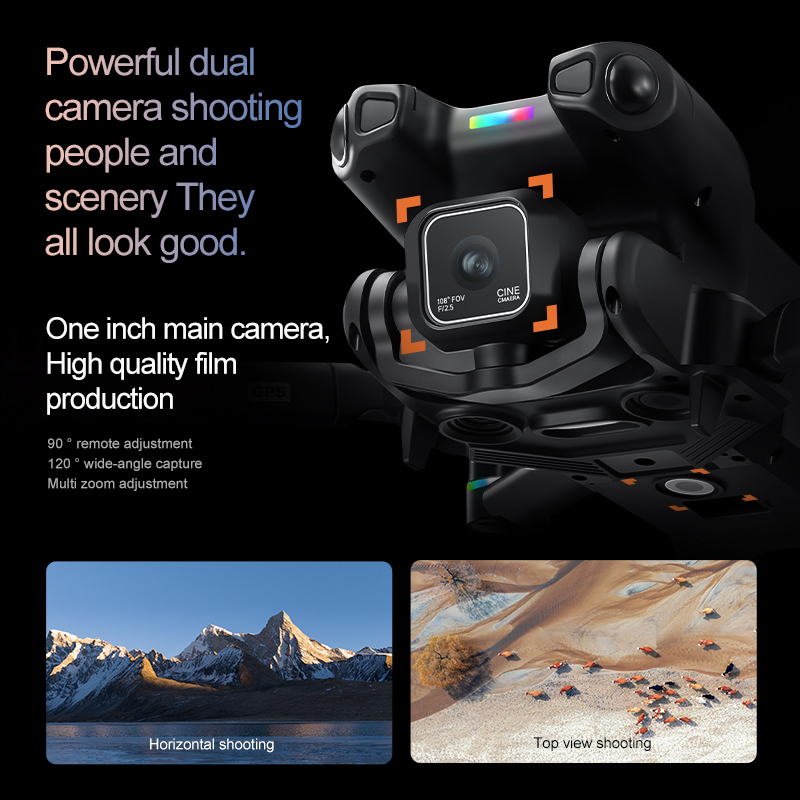 Nouveau Drone GPS K900 MAX ave - Drone Multispectral avis et prix